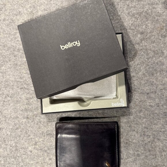 Bellroy Hide and Seek Wallet (High) in Grey and Blue - Picture 6 of 6